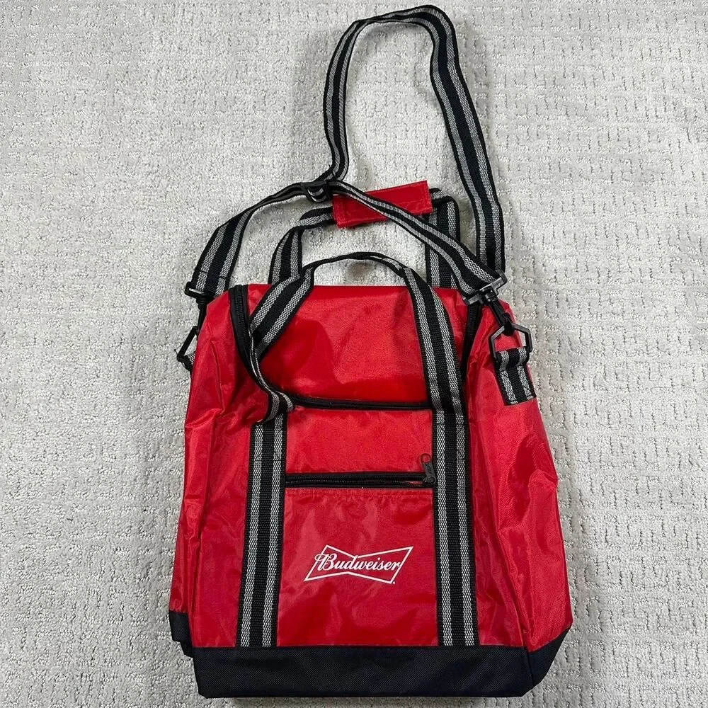 Budweiser Men's Red Bag